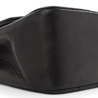 Chanel Lambskin Quilted Medium Single Flap Black 9 of 12