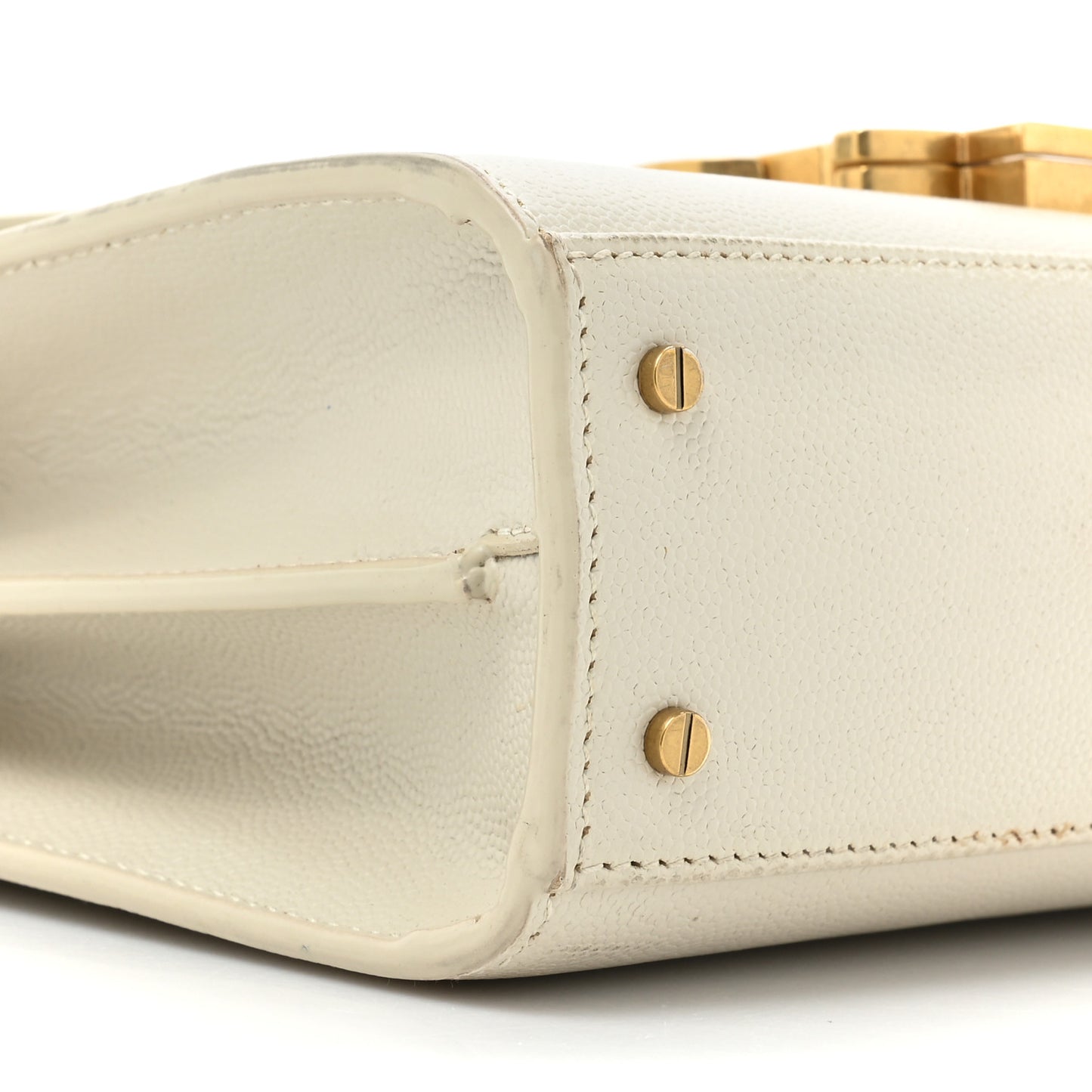 Grain de Poudre Mini Classic Monogram Cassandra Top Handle Crema Soft