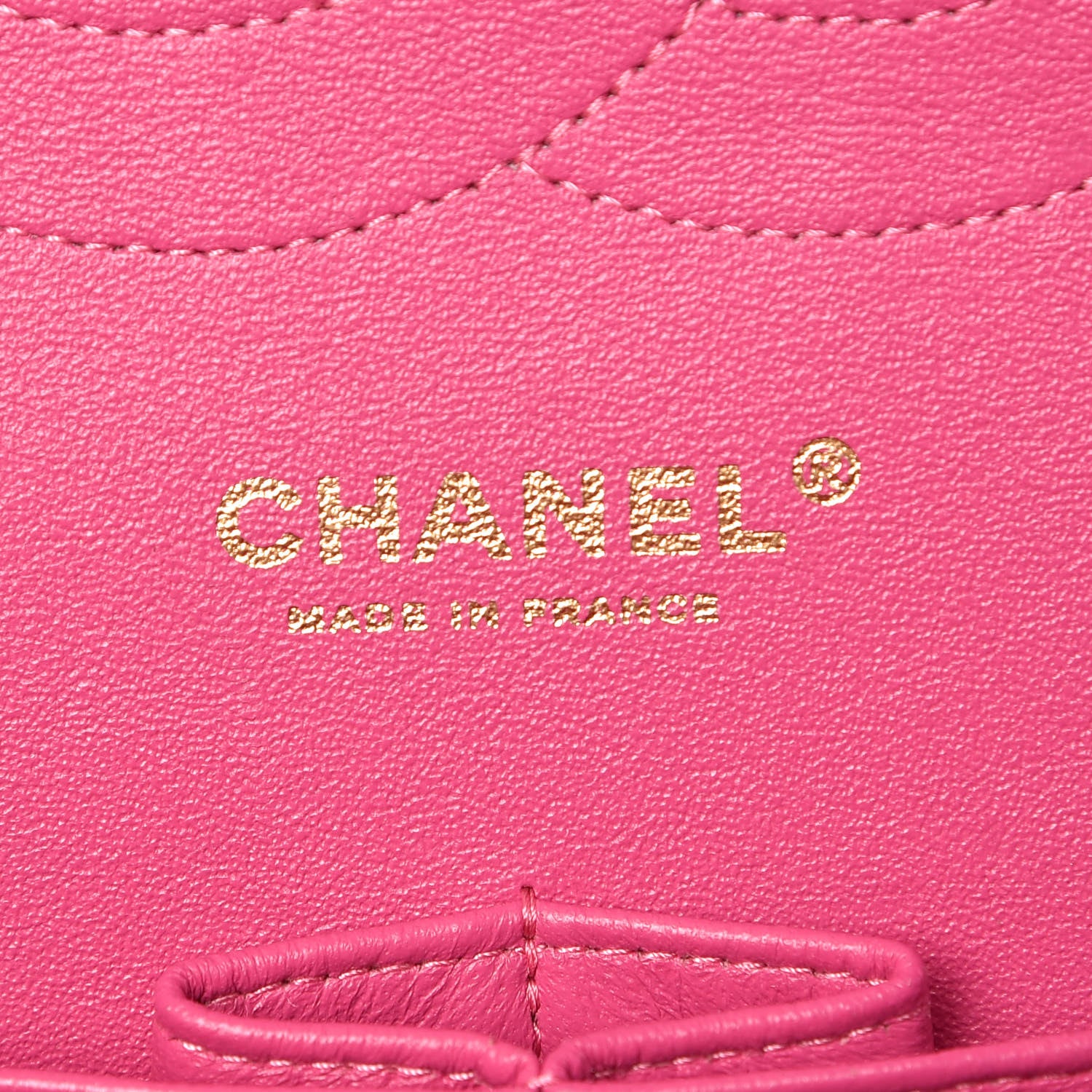Chanel Lambskin Chevron Quilted Jumbo Double Flap Pink 6 of 17
