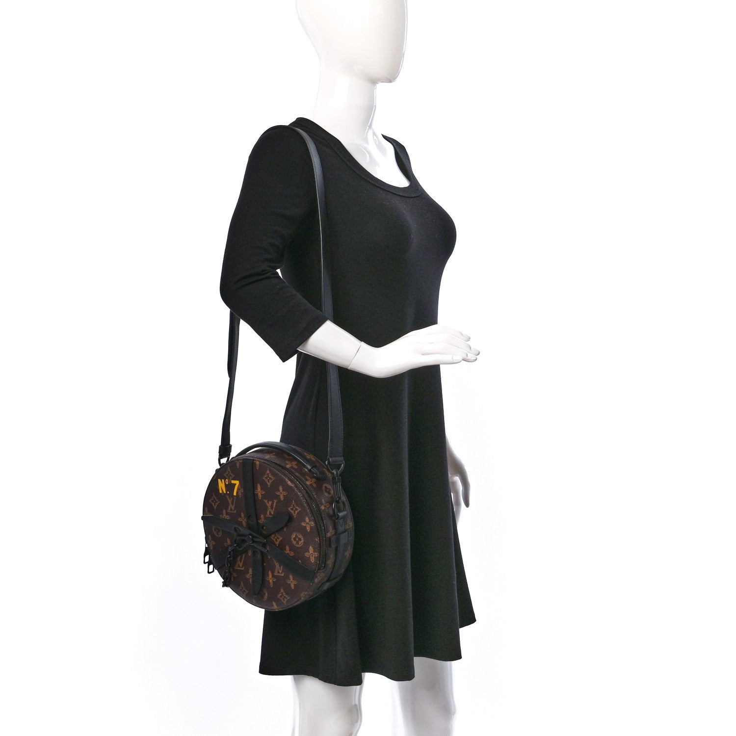 Louis Vuitton Monogram N°7 Wheel Box 2 of 8