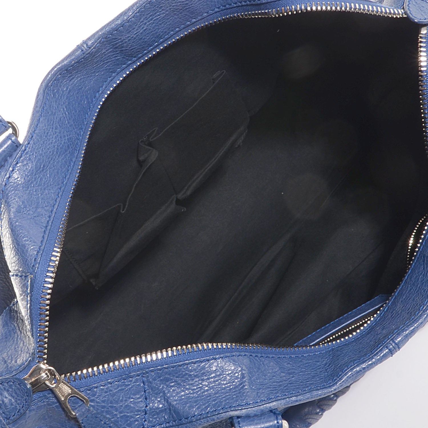 Balenciaga Agneau Giant 12 Silver Hardware Work Bleut Bleu Glacier 11 of 12