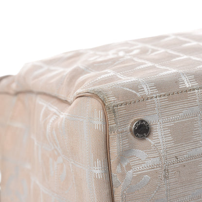 Chanel Nylon Small Travel Duffle Beige 13 of 26