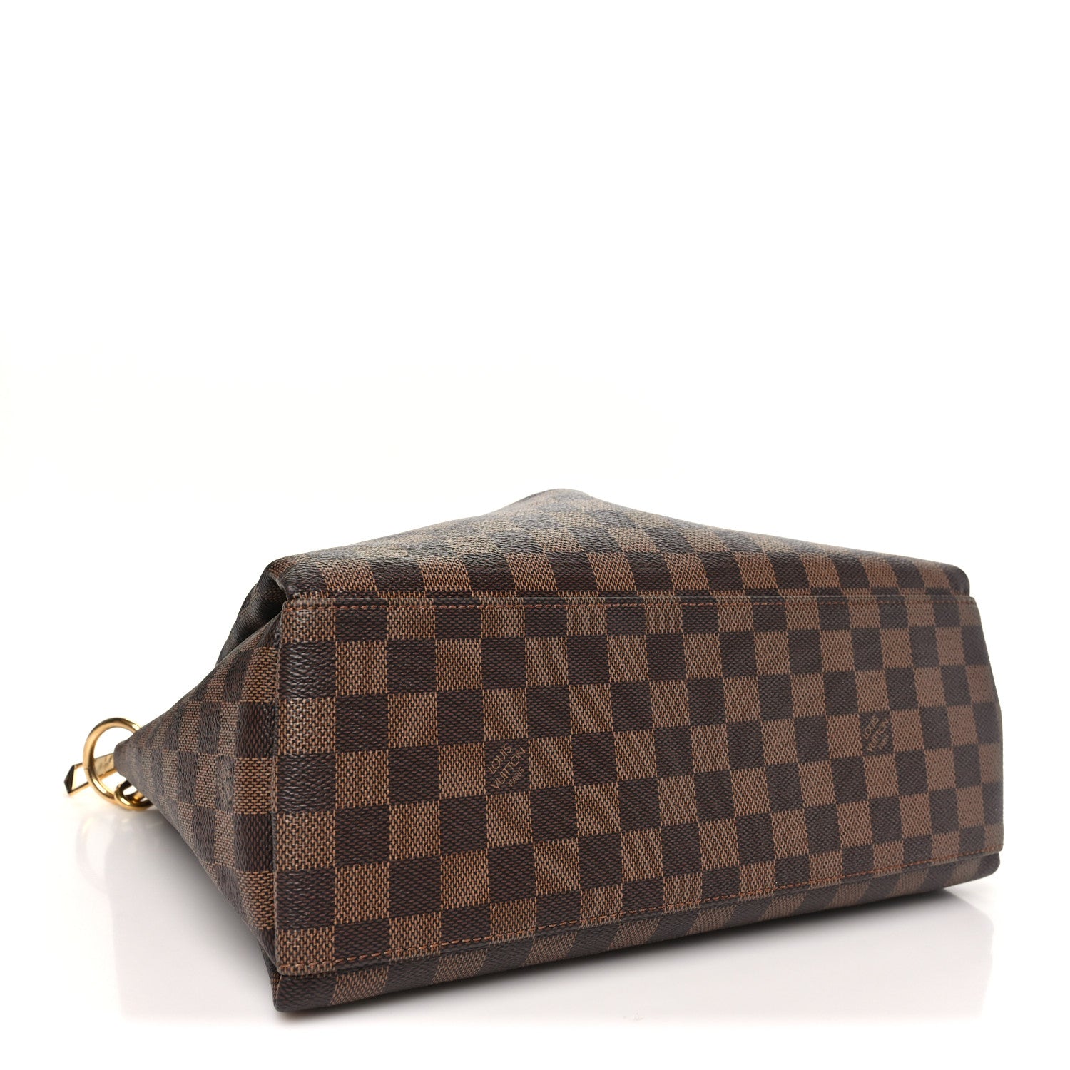 Louis Vuitton Damier Ebene Odeon Tote MM Black 4 of 9