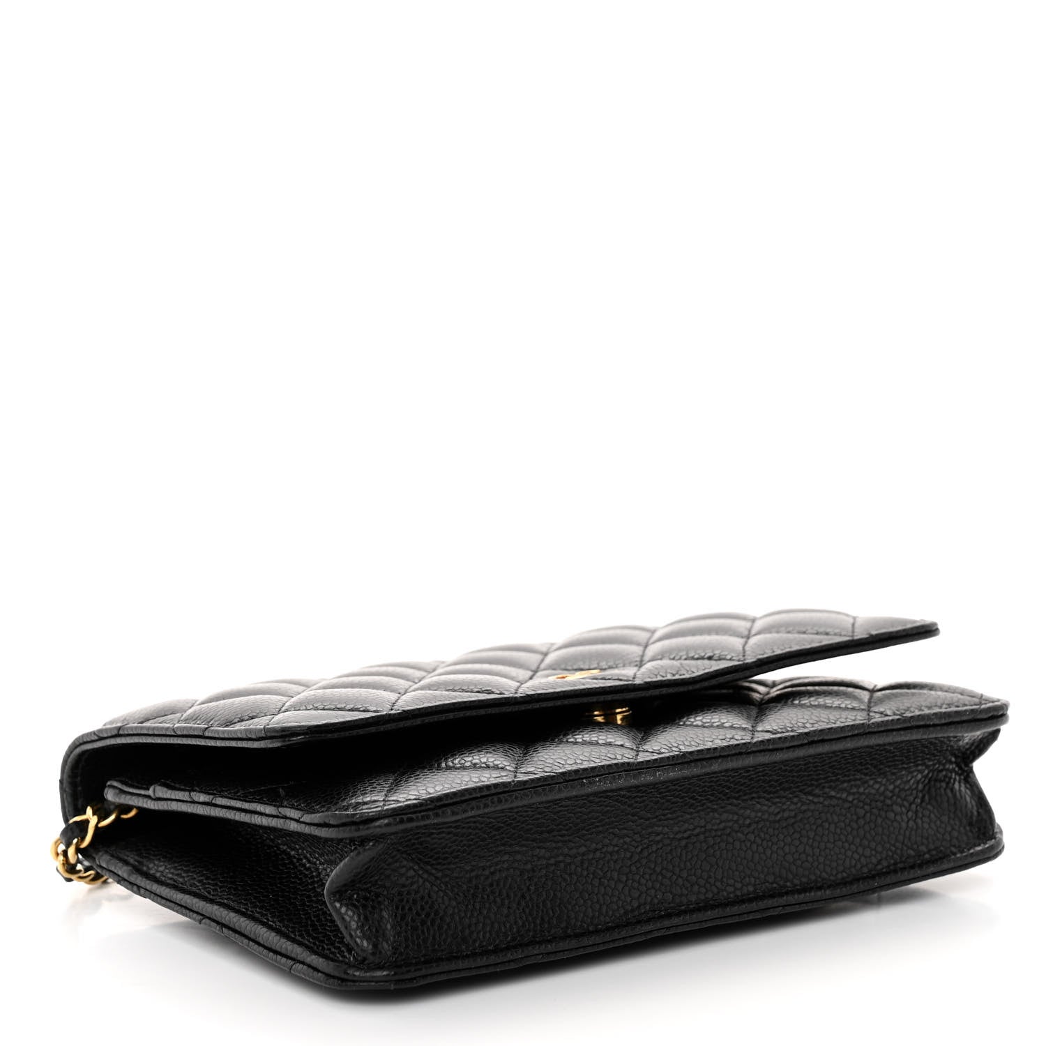 Chanel Caviar Quilted Wallet on Chain WOC Black 4 of 12