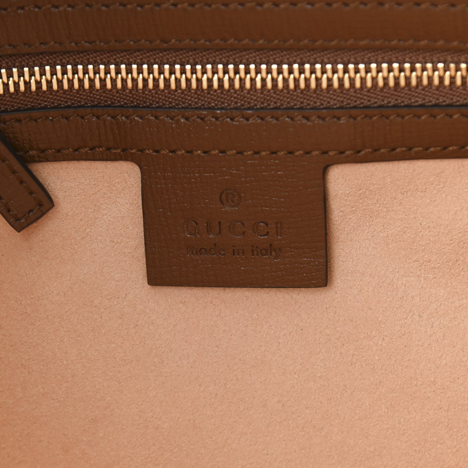 Gucci GG Supreme Monogram Azalea Calfskin Web Medium Jackie 1961 Hobo Beige Ebony Brown Sugar 6 of 10