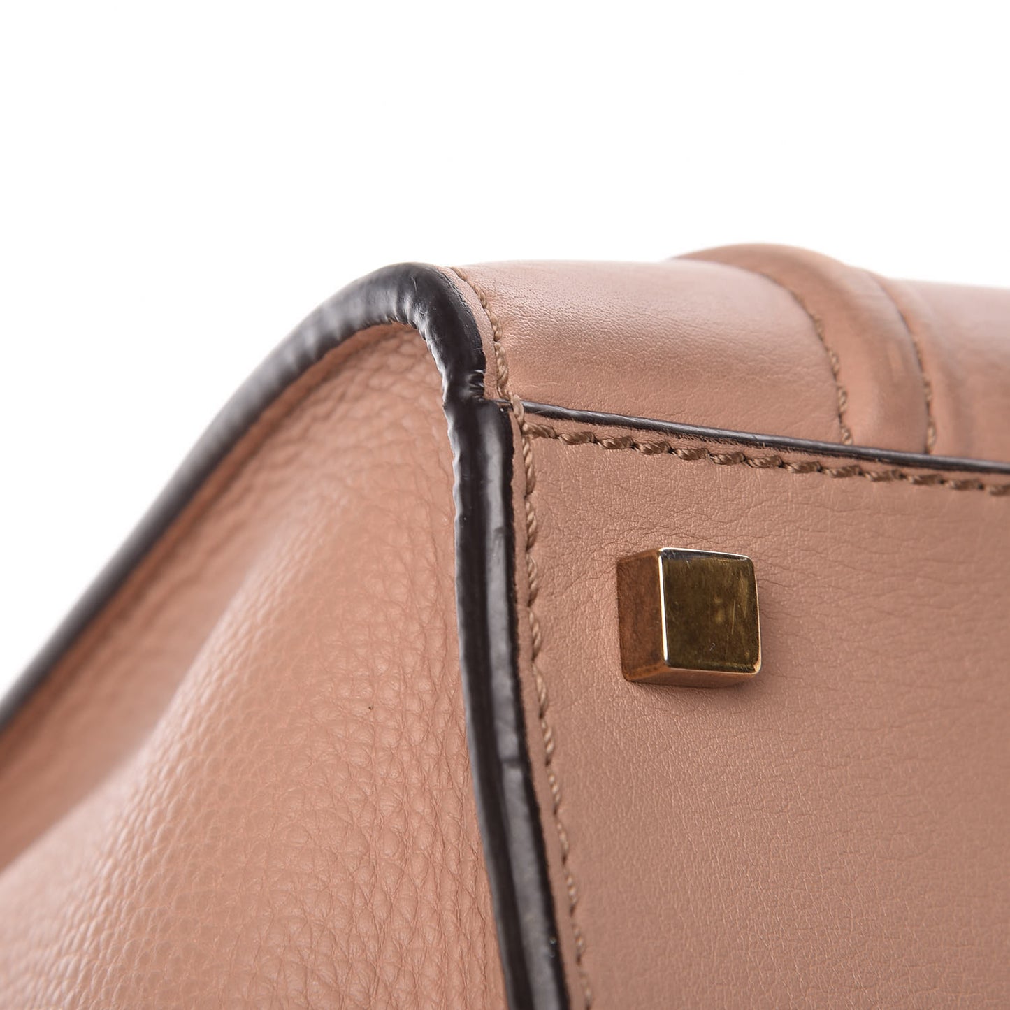 Supple Calfskin Medium Phantom Luggage Flesh