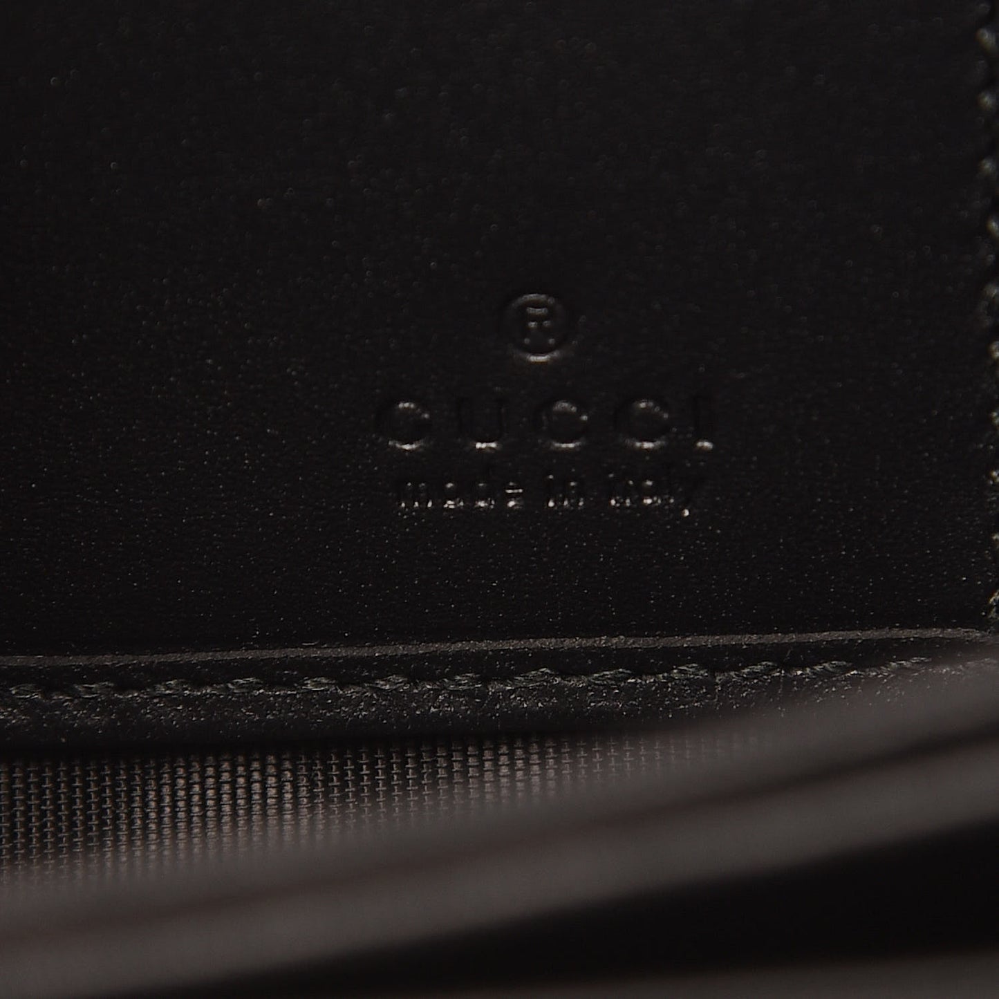X SEGA Calfskin GUCCY Stars Zip Around Wallet Black Gold