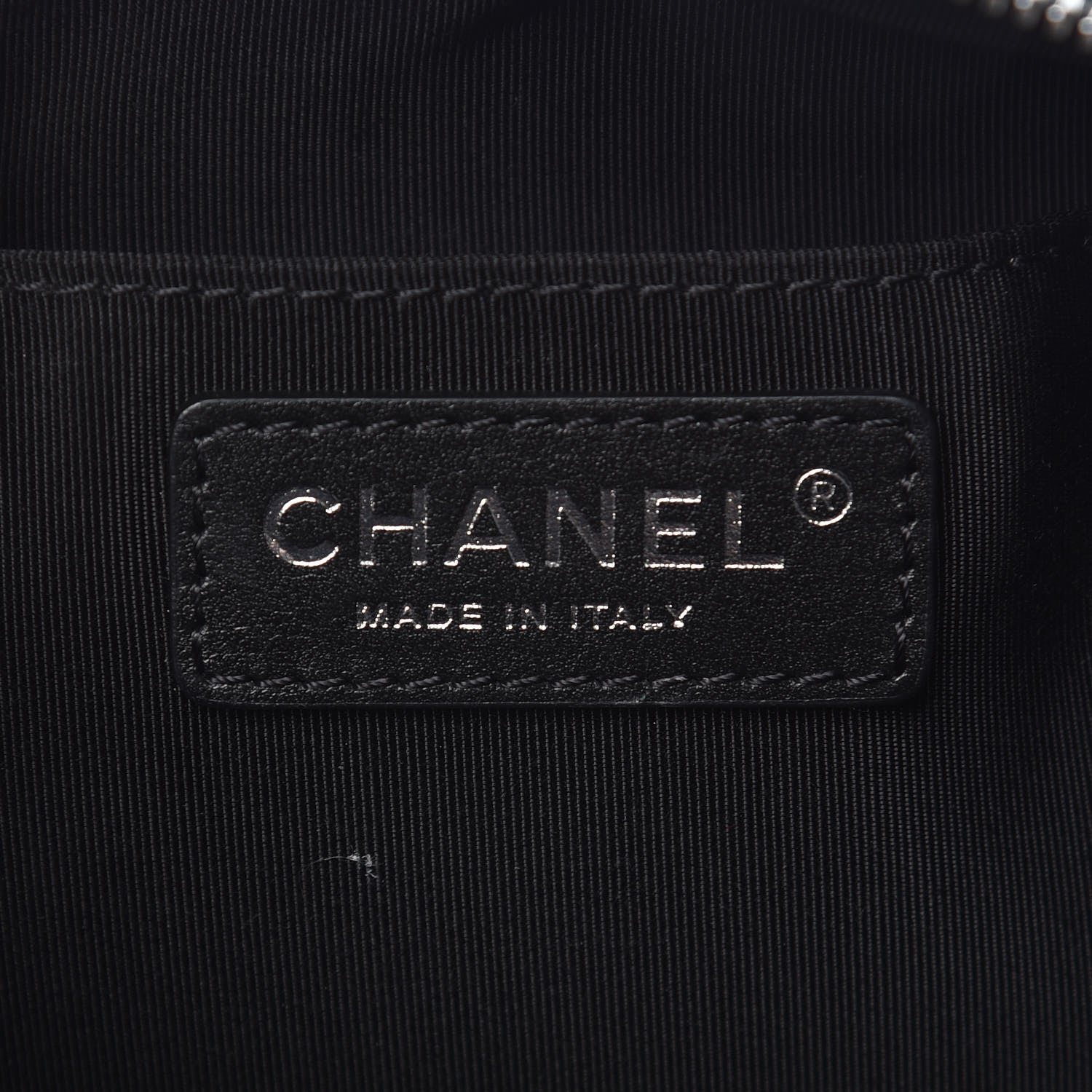 Chanel Calfskin Quilted Waist Bag Black 7 of 11