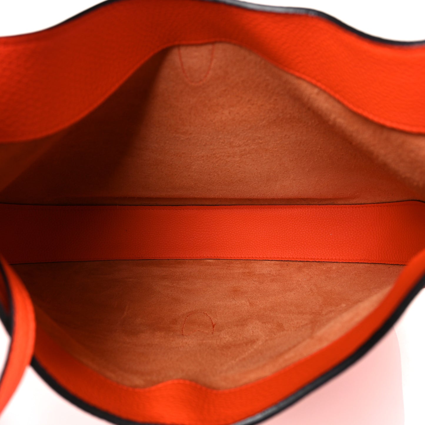 Soft Grained Calfskin Large Jackie Hobo Orange