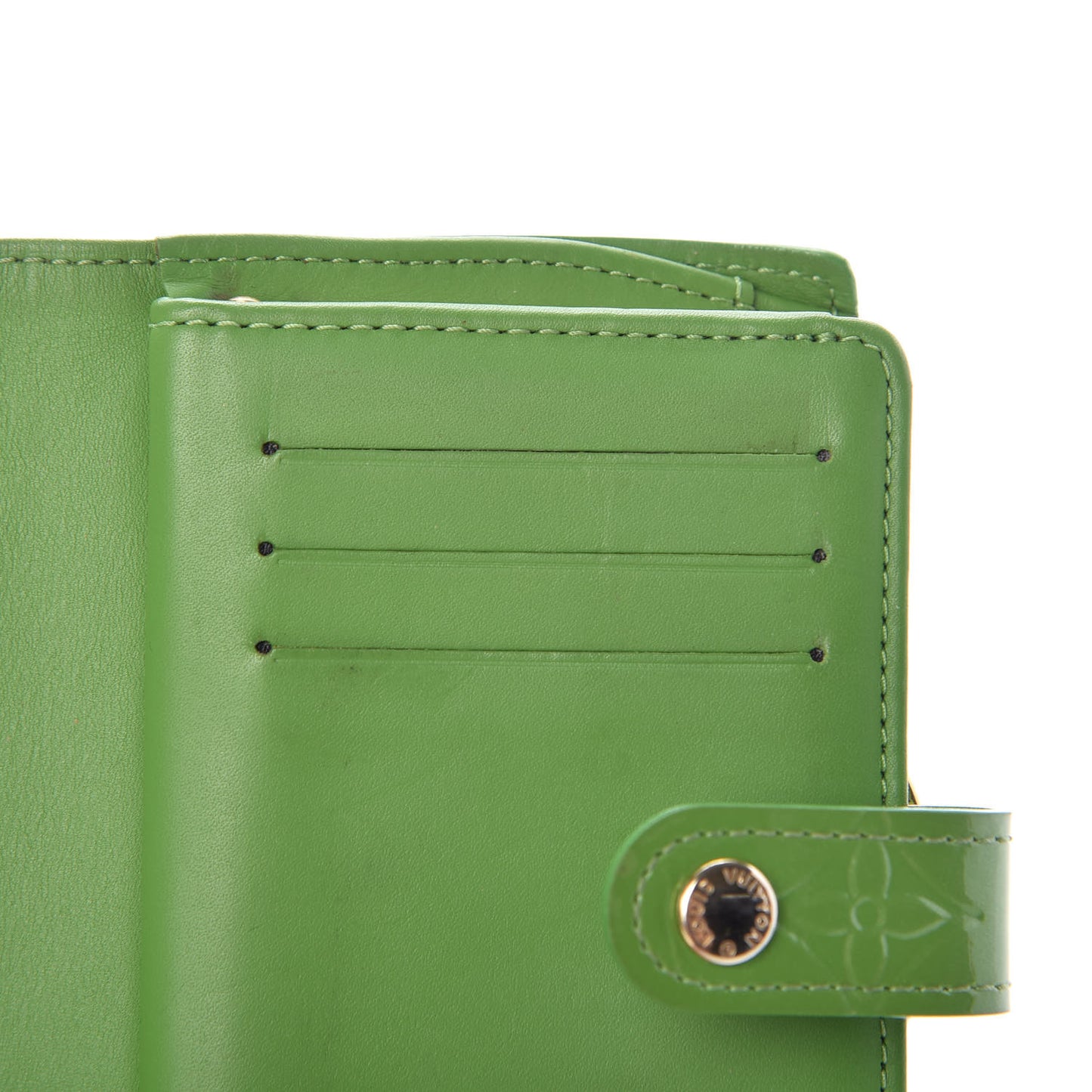Vernis French Purse Wallet Vert Tonic