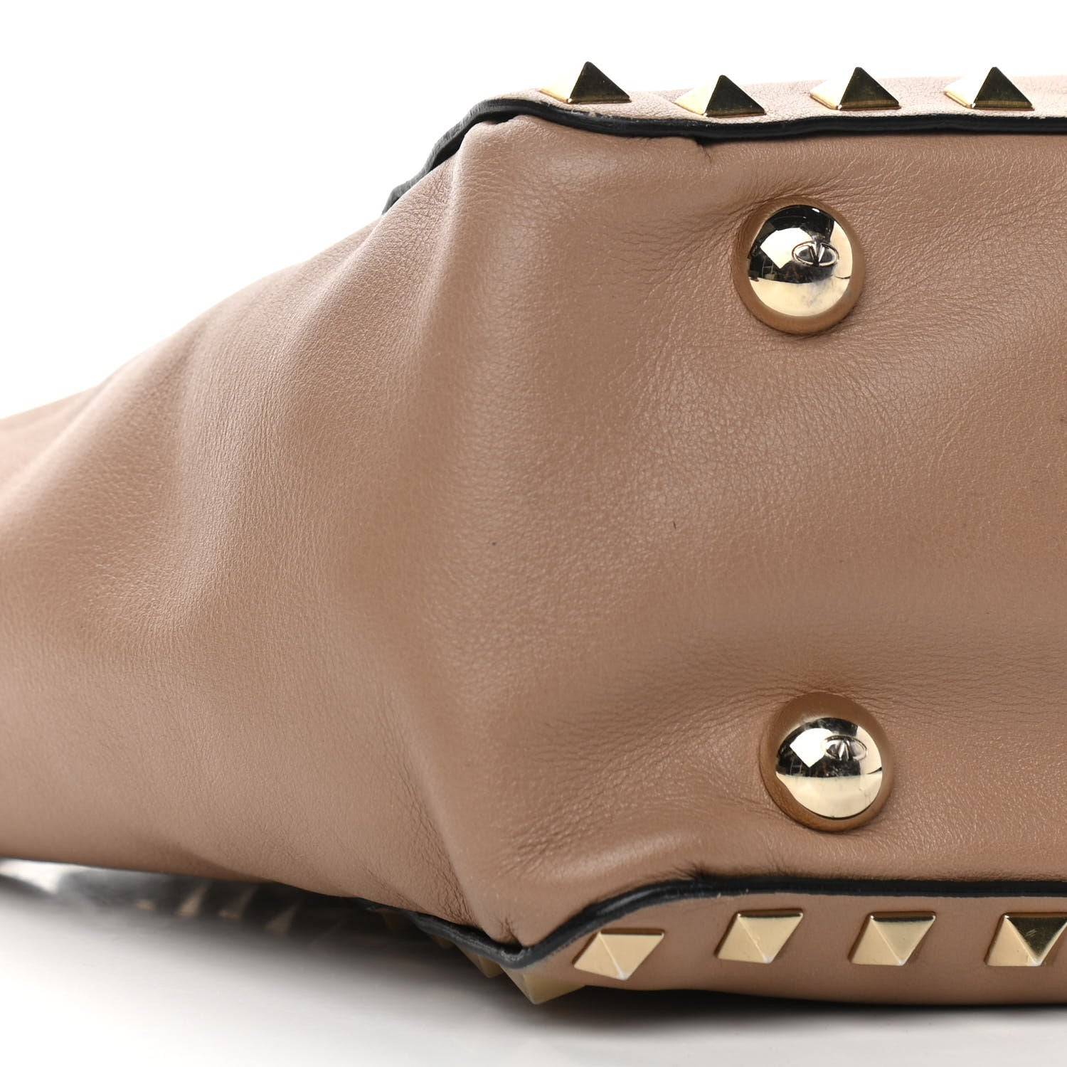 Valentino Garavani Vitello Mini Rockstud Tote Alpaca 8 of 11
