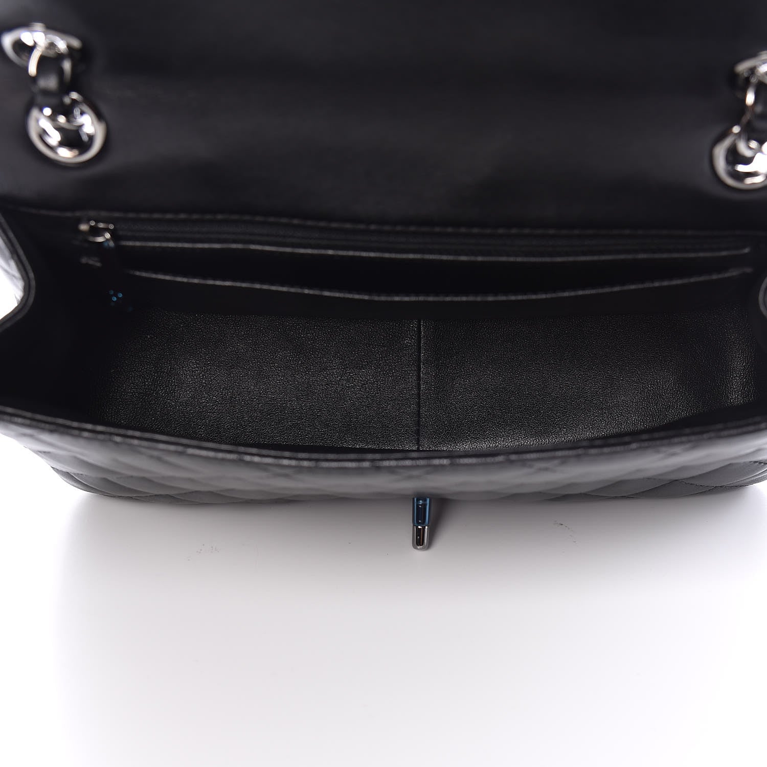 Chanel Lambskin Quilted Elementary Chic Flap Black 8 of 11