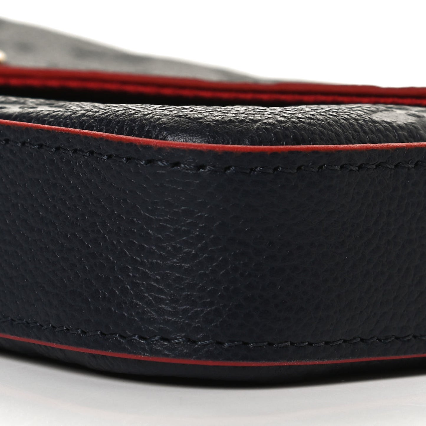 Empreinte Pochette Felicie Chain Wallet Marine Rouge