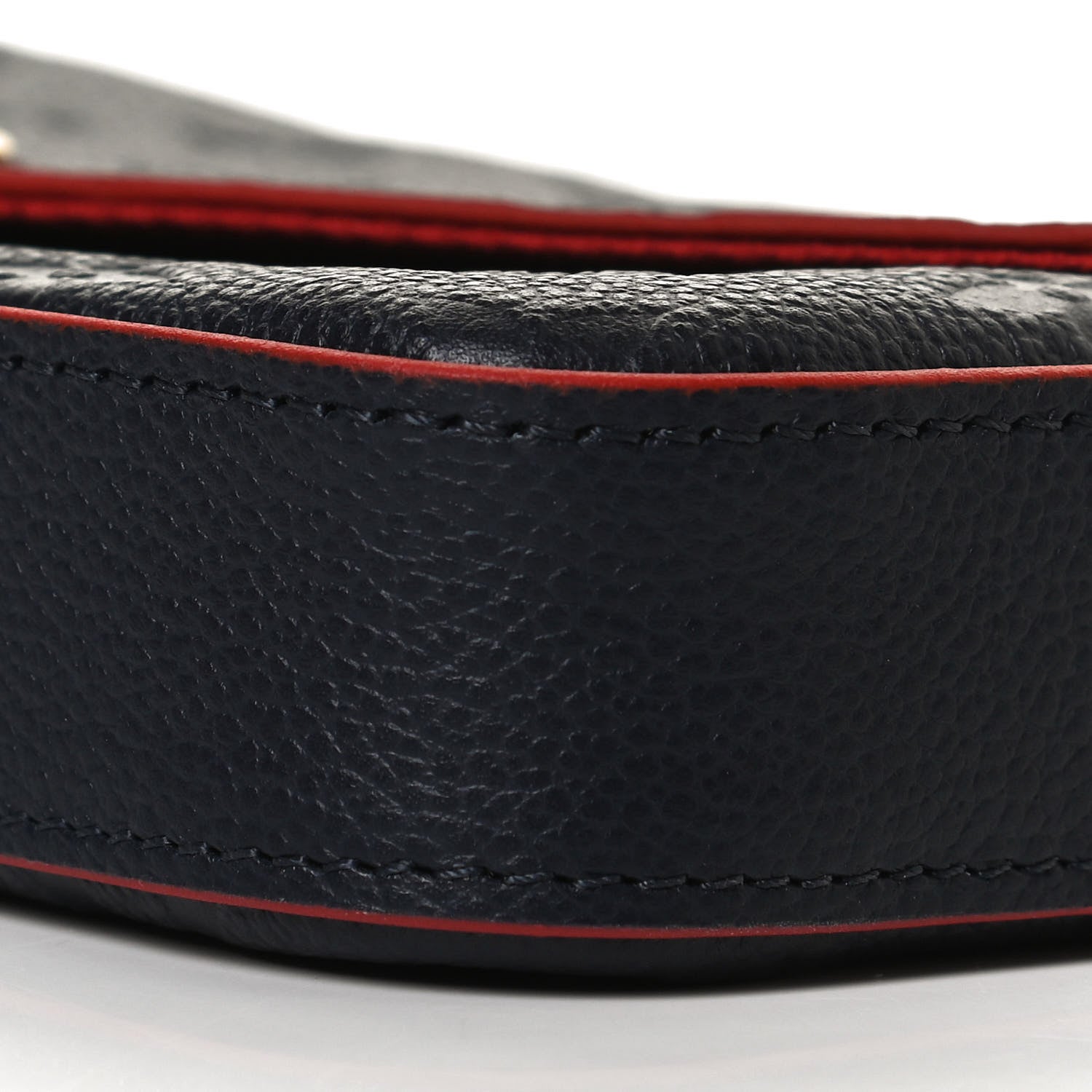 Louis Vuitton Empreinte Pochette Felicie Chain Wallet Marine Rouge 9 of 12