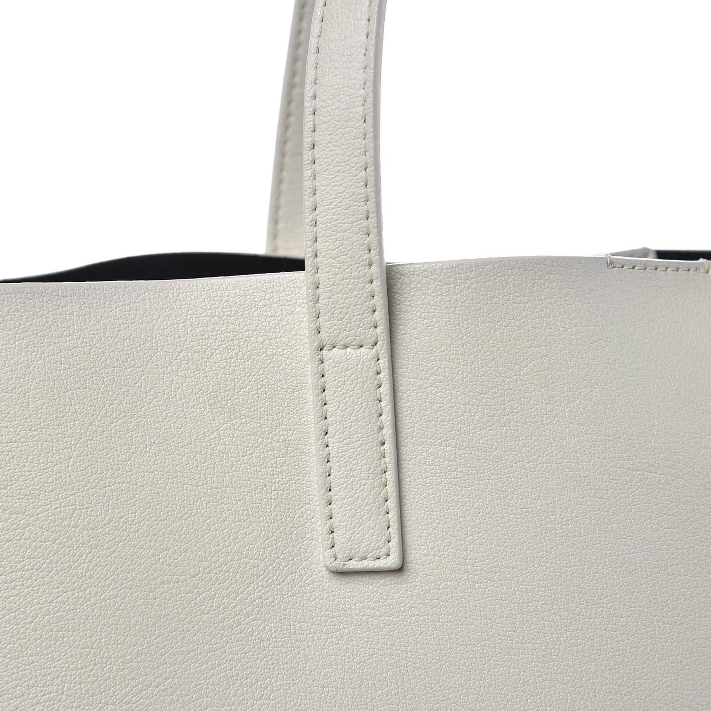 Calfskin Large Shopping Tote Porcellana