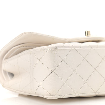 Chanel Caviar Quilted Small Double Flap White 15 of 16