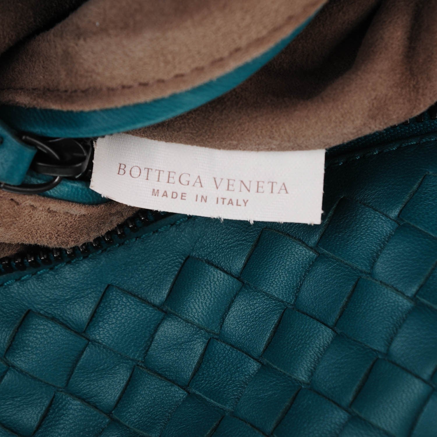 Bottega Veneta Nappa Intrecciato Ayers Brick Tote Teal 7 of 8