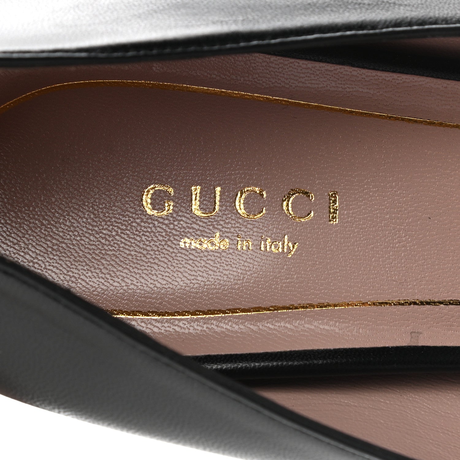 Gucci Calfskin Horsebit Pumps 40 Black 7 of 9
