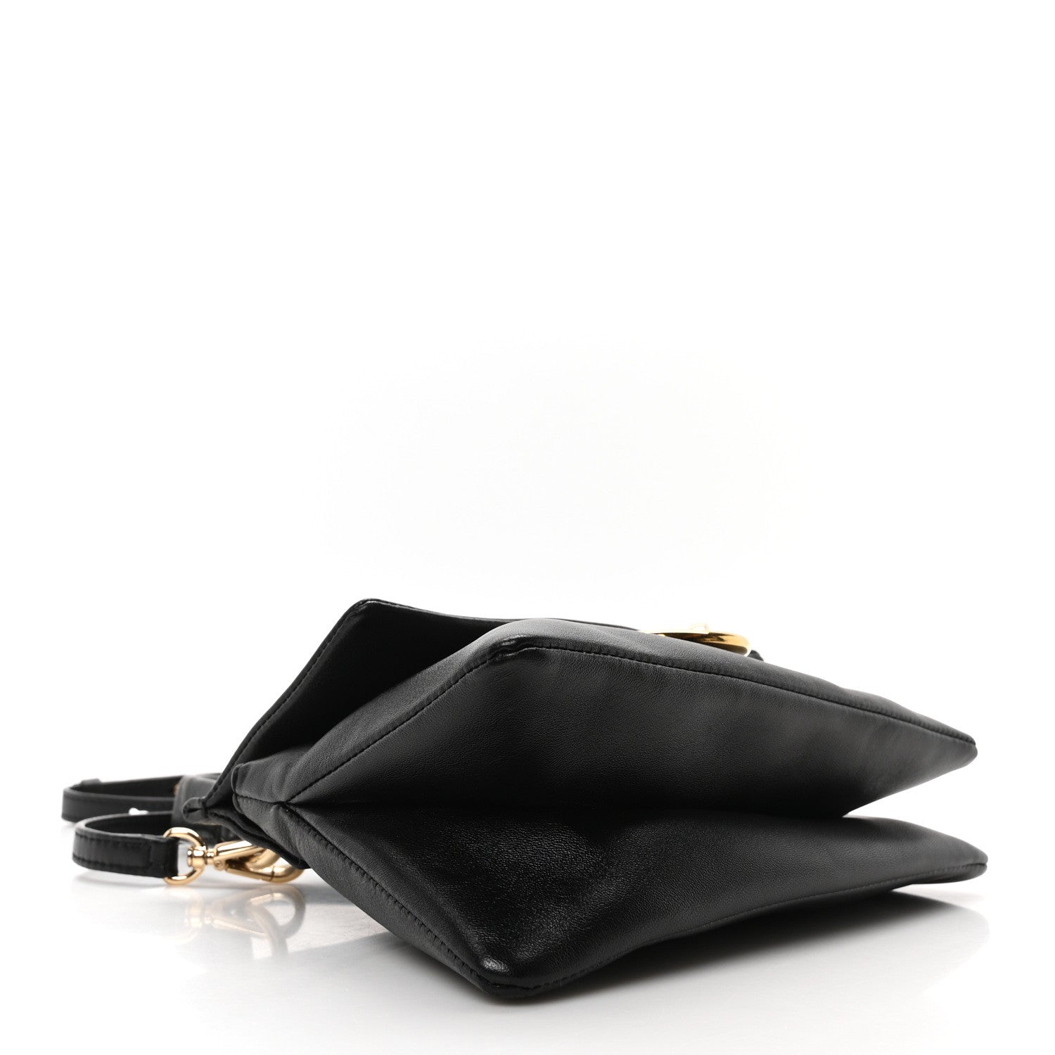 Chloe Lambskin Small Faye Top Handle Bag Black 4 of 9