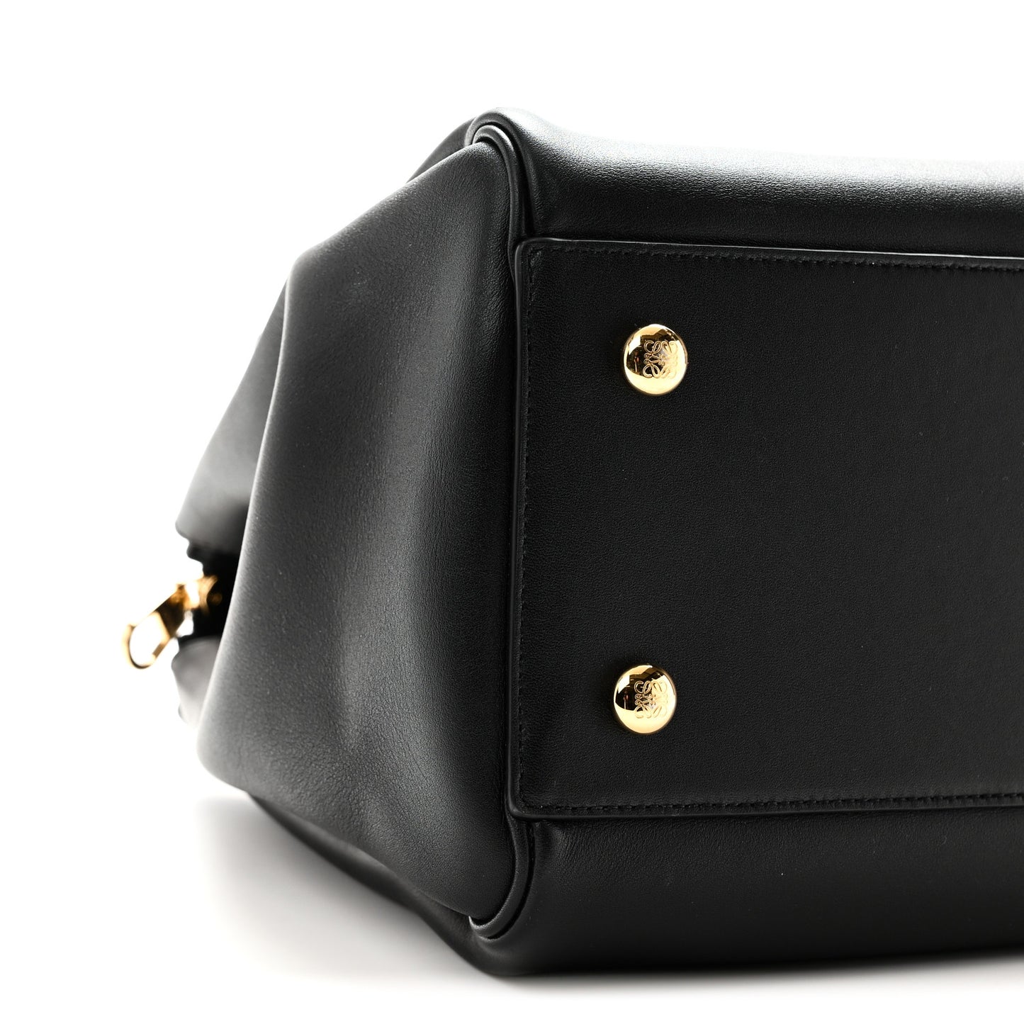 Supple Calfskin Medium Madrid Bag Black