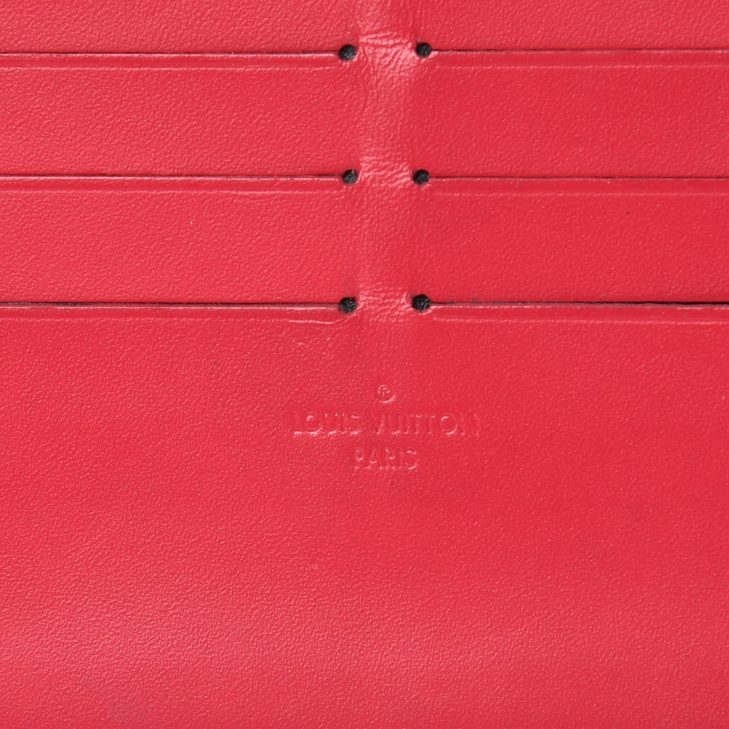 Louis Vuitton Calfskin Felicie Card Holder Insert Hot Pink 6 of 14