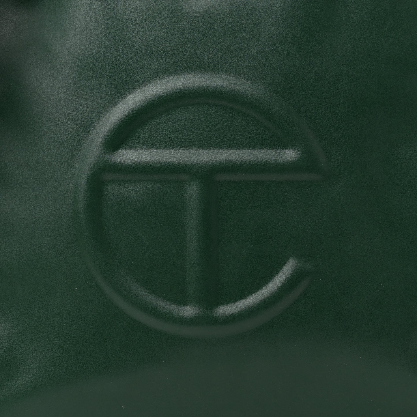 Vegan Leather Medium Shopping Bag Dark Olive