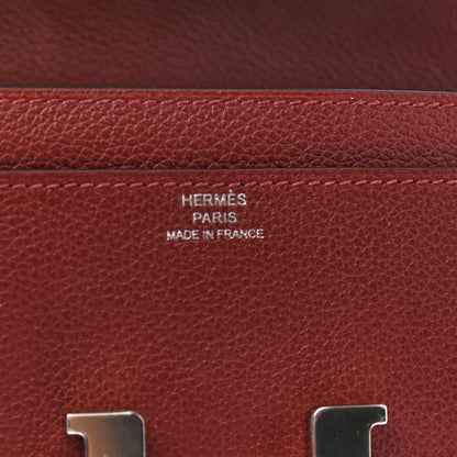 Hermes Evercolor Constance Wallet To Go Rouge H 6 of 6