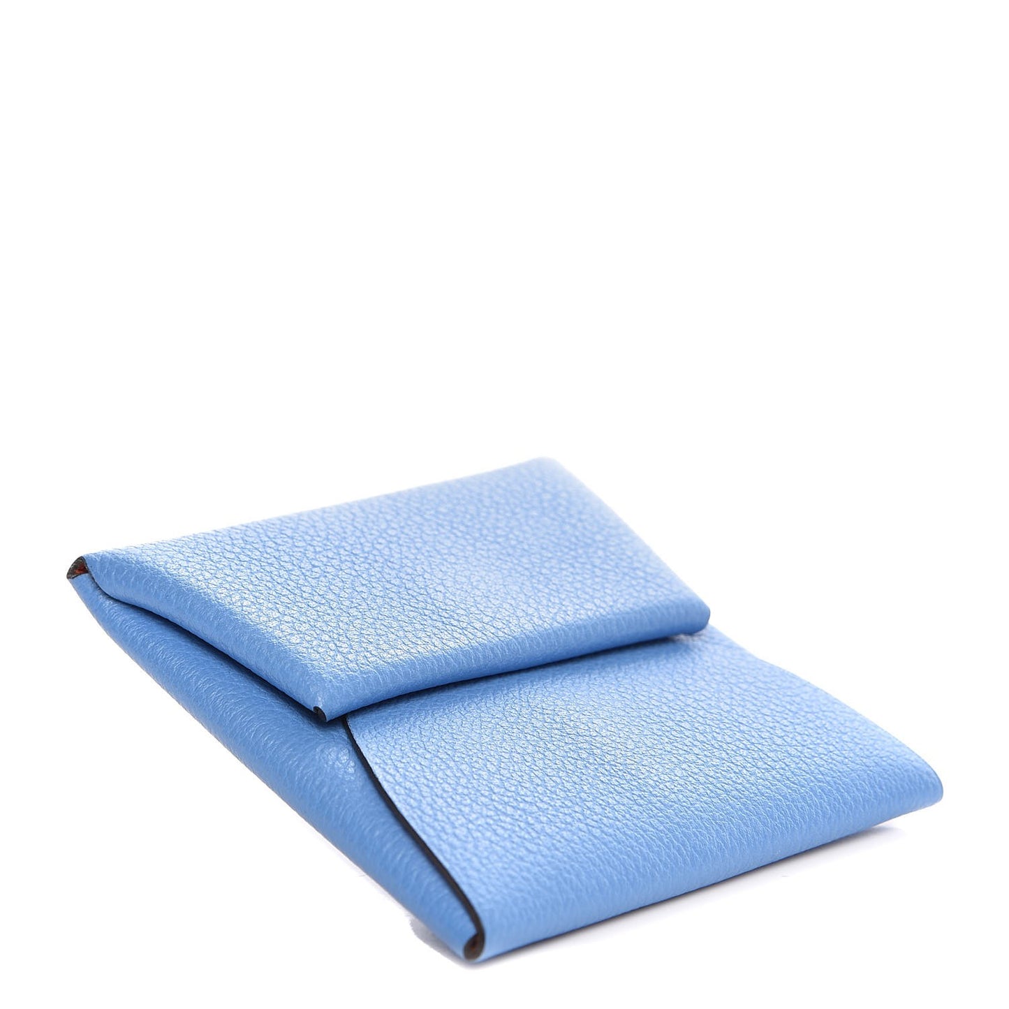 Evercolor Verso Bastia Coin Purse Bleu Paradis Orange Poppy