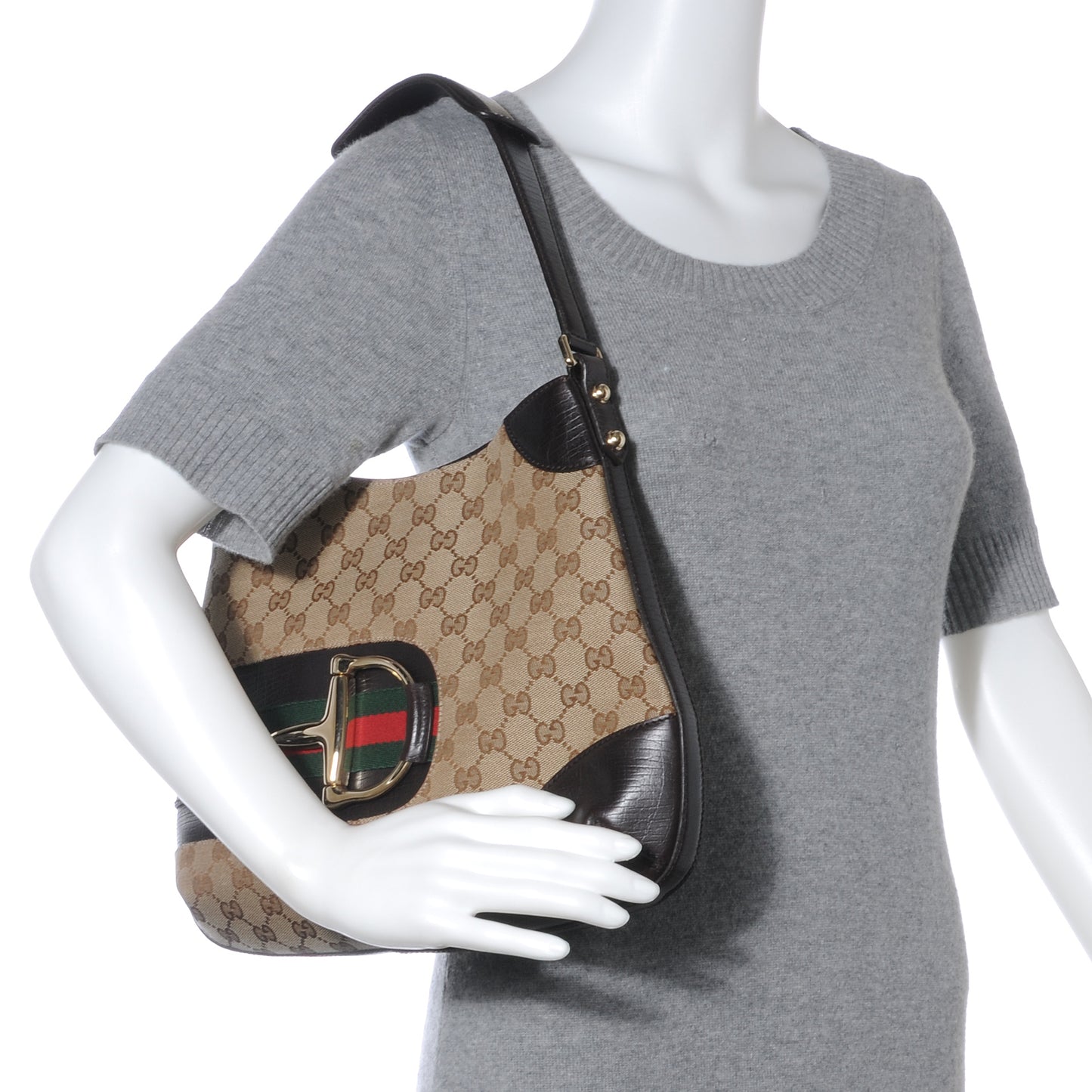 Monogram Hasler Shoulder Bag Ebony