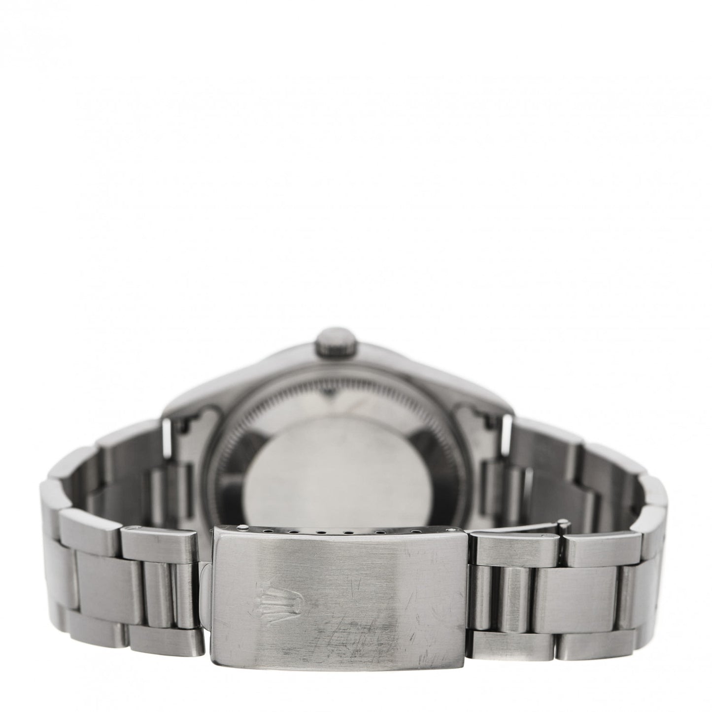 Stainless Steel 34mm Oyster Perpetual Date Watch Pink 15200