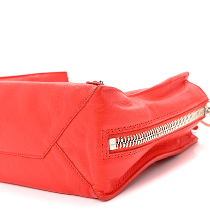 Balenciaga Veau Papier A6 Zip Around Tote Rouge Coquelicot 10 of 15