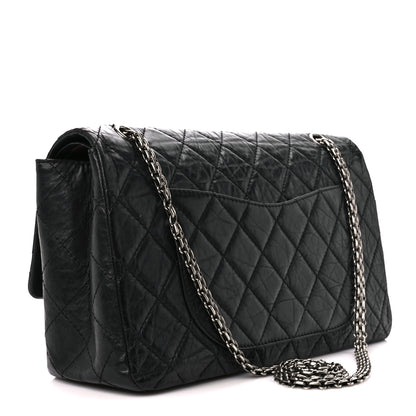 Chanel Aged Calfskin Quilted 2.55 Reissue 227 Flap Black 3 of 11