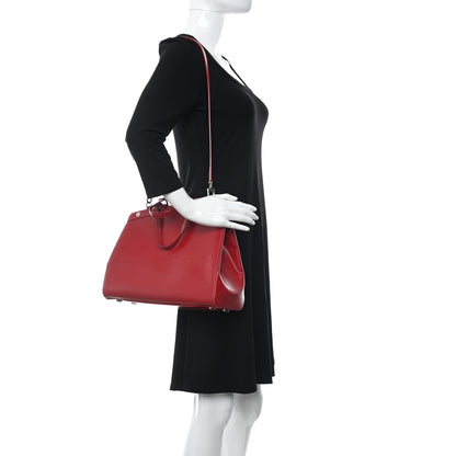 Louis Vuitton Epi Brea MM Carmine 2 of 9