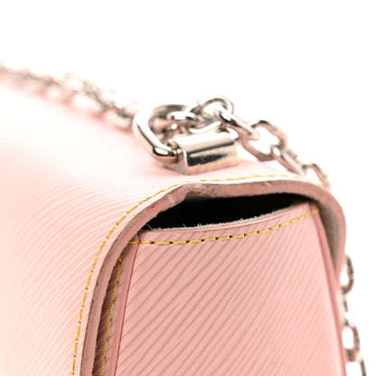 Louis Vuitton Epi Twist Shoulder Bag MM Rose Ballerine 10 of 11