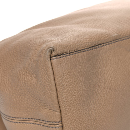 Gucci Pebbled Calfskin Large Soho Chain Shoulder Bag Nude 10 of 21