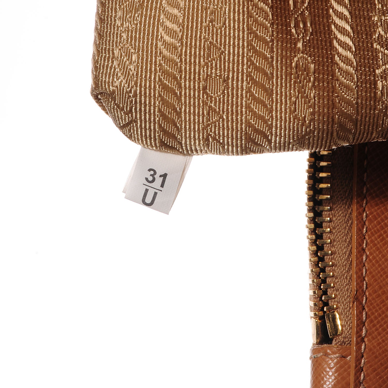 Prada Saffiano Lux Large Double Zip Tote Caramel 5 of 11