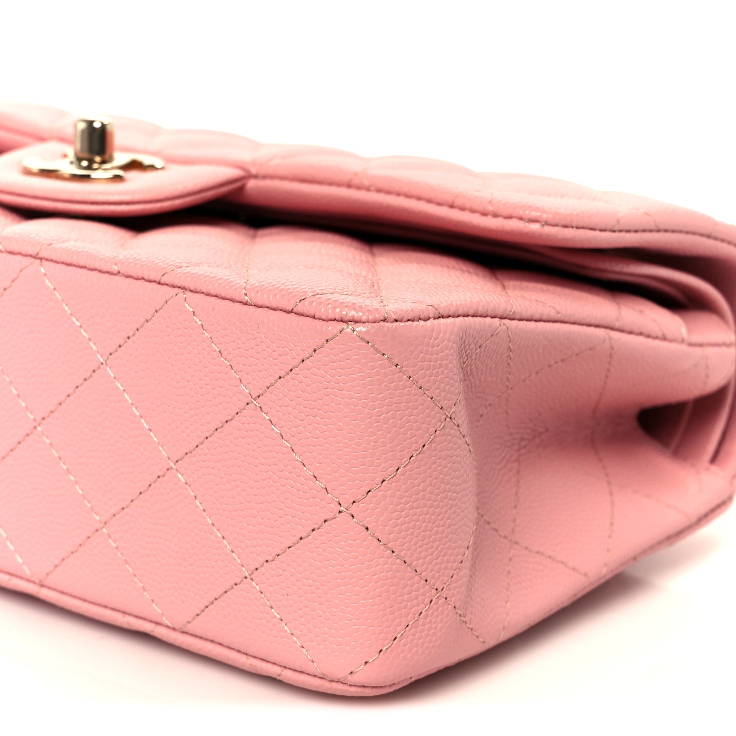 Chanel Caviar Quilted Small Double Flap Light Pink 11 of 12