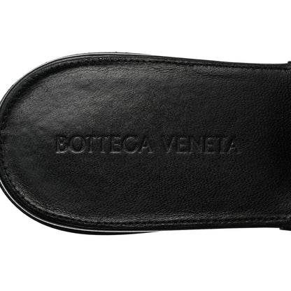Bottega Veneta Nappa Quilted Rubber Lido Flat Sandals 37 Black 7 of 8