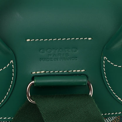Goyard Goyardine Calfskin Alpin MM Backpack Green 6 of 9