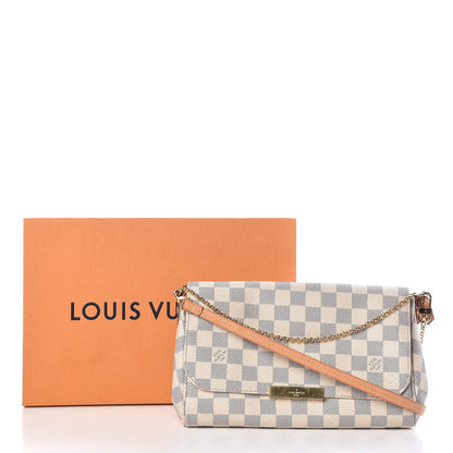 Louis Vuitton Damier Azur Favorite MM 10 of 10