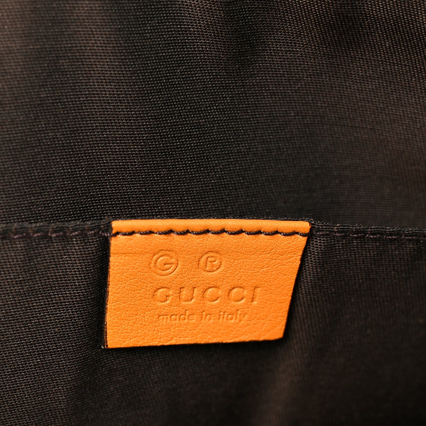 Microguccissima Mini Dome Bag Orange