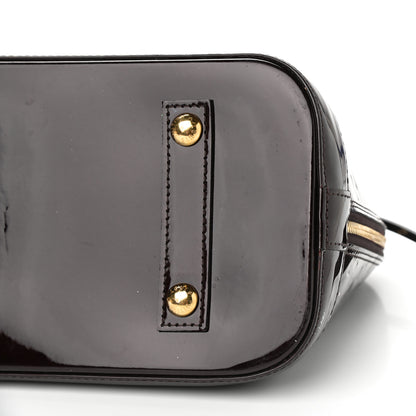 Louis Vuitton Vernis Alma PM Amarante 9 of 12