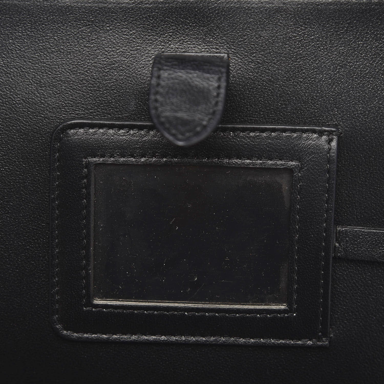 Chanel Caviar Quilted Large CC Filigree Vanity Case Navy 11 of 12