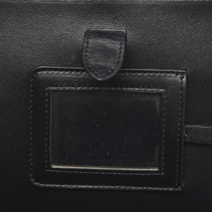 Chanel Caviar Quilted Large CC Filigree Vanity Case Navy 11 of 12