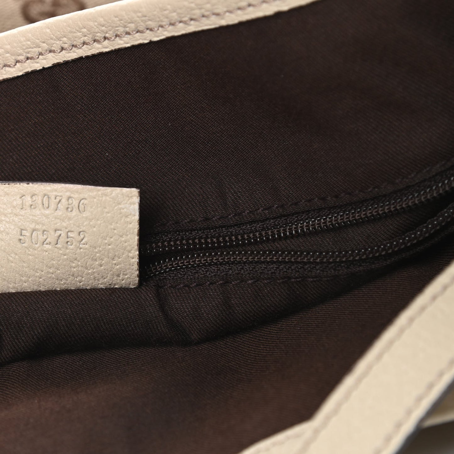Monogram Medium Abbey Shoulder Bag Off White