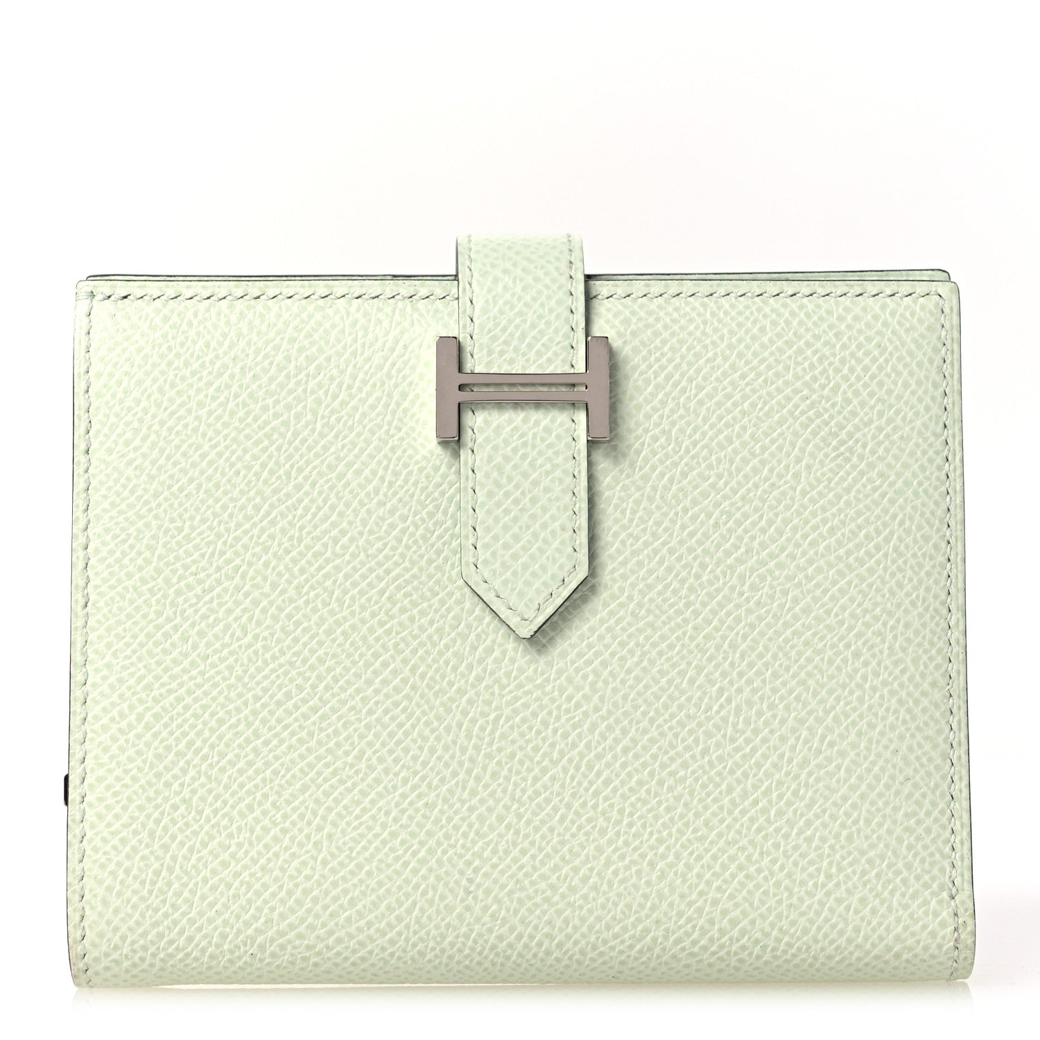Hermes Epsom Bearn Compact Wallet Vert Fizz 1 of 15