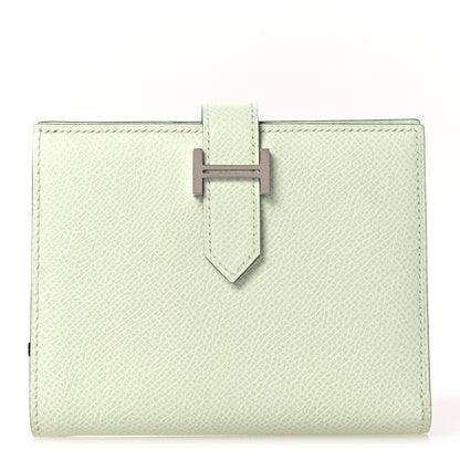 Hermes Epsom Bearn Compact Wallet Vert Fizz 1 of 15