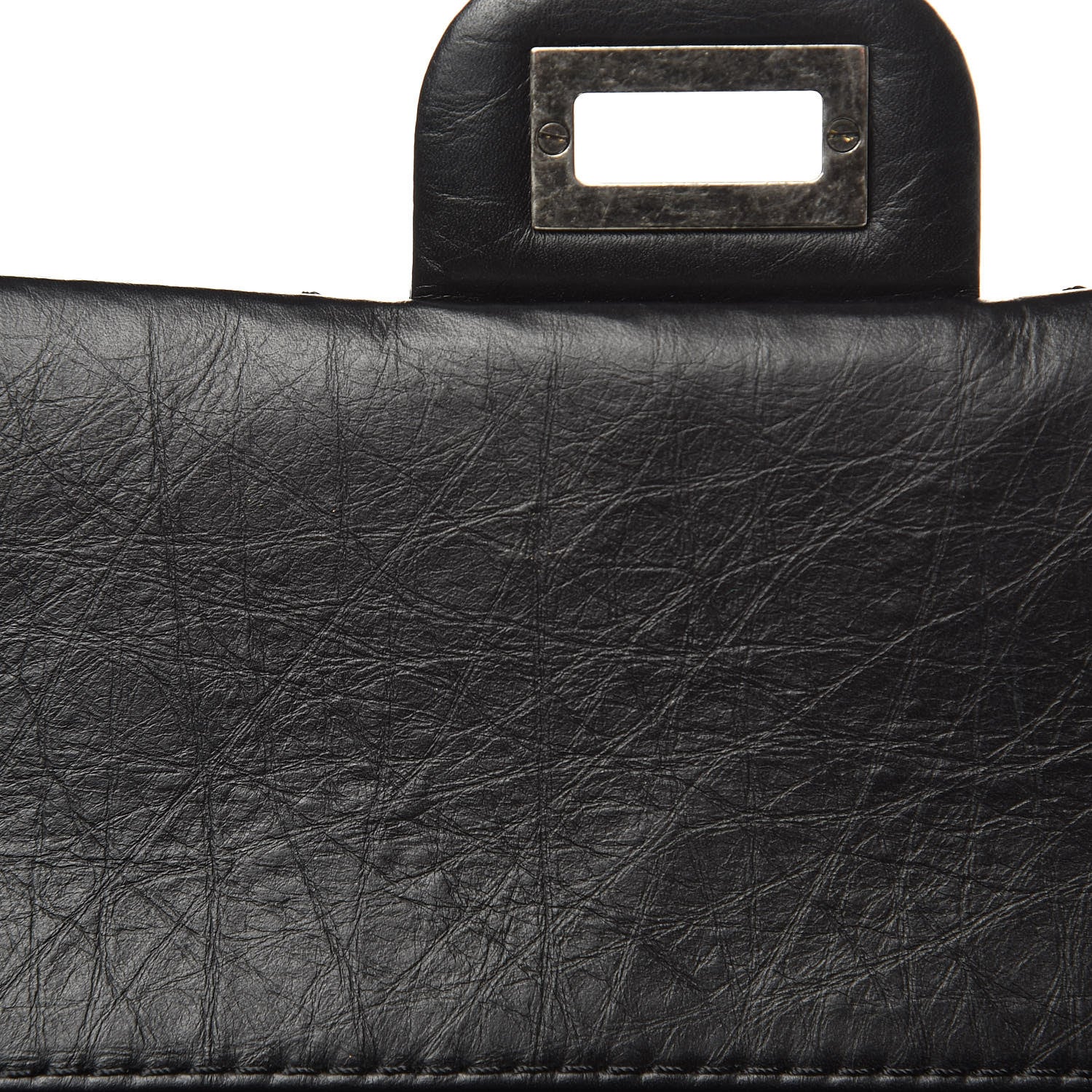 Chanel Aged Calfskin Quilted 2.55 Reissue 226 Flap Black 10 of 11