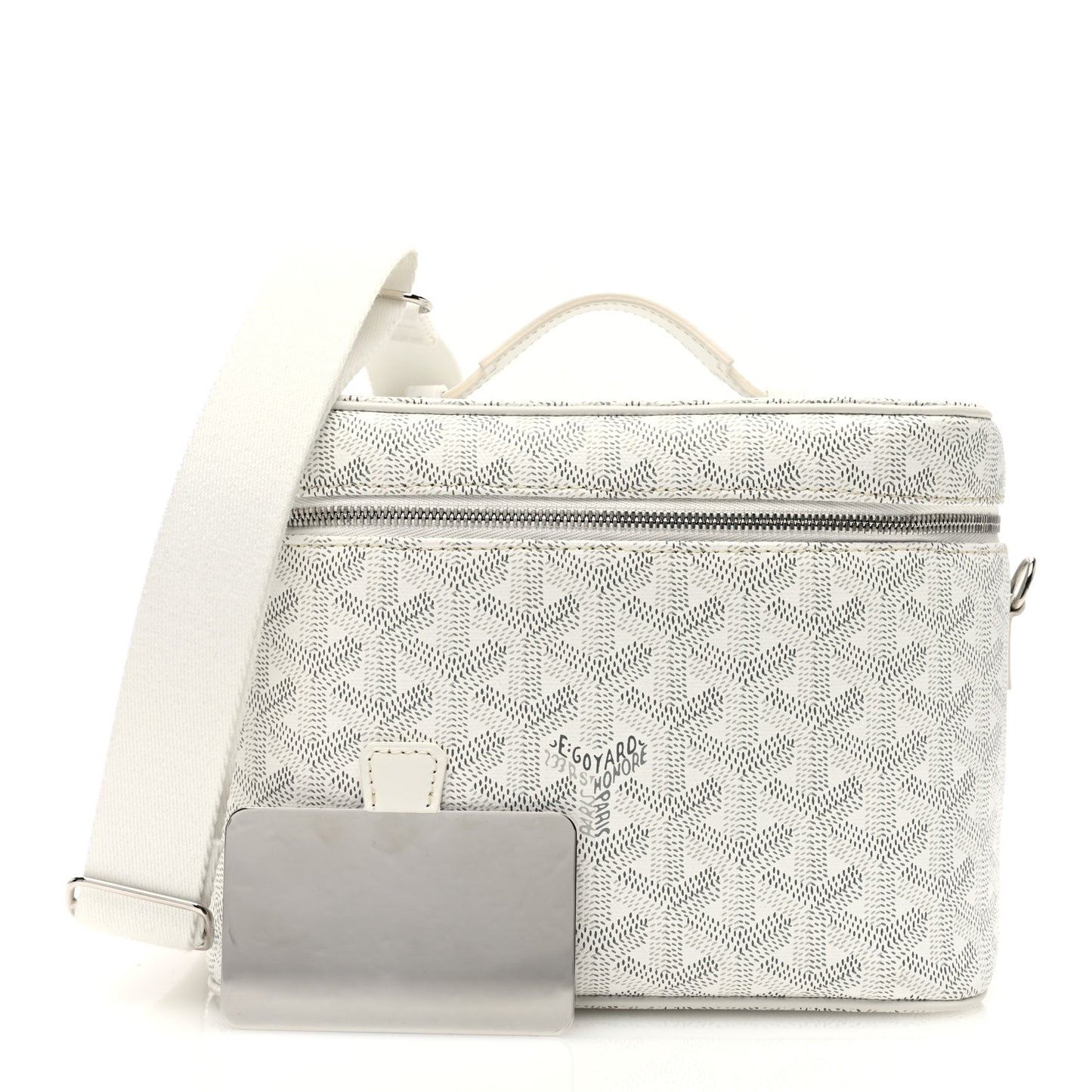 Goyardine Muse Vanity Case White