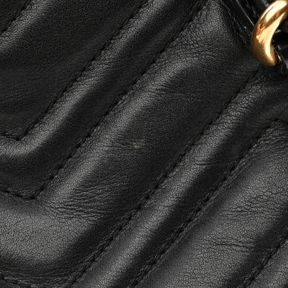 Gucci Calfskin Matelasse GG Marmont Flap Backpack Black 16 of 16